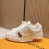 sy_no_55F79A97957691A36C1D4C5F770A2C19_4 Louis Vuitton LV Trainer White Grained Leather Stud Sneakers