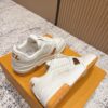 sy_no_55F79A97957691A36C1D4C5F770A2C19_5 Louis Vuitton LV Trainer White Grained Leather Stud Sneakers