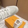 sy_no_55F79A97957691A36C1D4C5F770A2C19_6 Louis Vuitton LV Trainer White Grained Leather Stud Sneakers