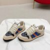 sy_no_5691E28FD90E5C82B1BB207590536726_5 Gucci Screener Crystal GG Denim & Beige Suede Sneaker – Blue / Beige