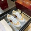 sy_no_56A59C8D3D08C9073598150B8C85E750_1 Gucci MAC80 GG Jacquard & White Leather Sneaker with Web Stripe