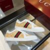 sy_no_56A59C8D3D08C9073598150B8C85E750_4 Gucci MAC80 GG Jacquard & White Leather Sneaker with Web Stripe