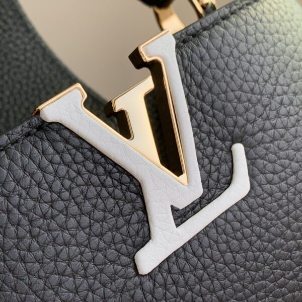 Louis Vuitton (LV) Women's Capucines BB Handbag – Black Chain Shoulder Bag M12345