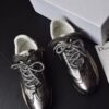 sy_no_57E59CF9310B0E7C95F1F4B2B14ACCA8_0 Dior Gray & Titanium Suede Nylon Retro Running Sneakers