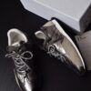 sy_no_57E59CF9310B0E7C95F1F4B2B14ACCA8_1 Dior Gray & Titanium Suede Nylon Retro Running Sneakers