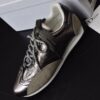 sy_no_57E59CF9310B0E7C95F1F4B2B14ACCA8_2 Dior Gray & Titanium Suede Nylon Retro Running Sneakers
