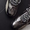 sy_no_57E59CF9310B0E7C95F1F4B2B14ACCA8_3 Dior Gray & Titanium Suede Nylon Retro Running Sneakers
