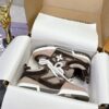 Louis Vuitton LV Skate Mocha Brown & Nude Pink/Beige Retro Skate Sneakers