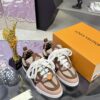 Louis Vuitton LV Skate Mocha Brown & Nude Pink/Beige Retro Skate Sneakers