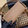 sy_no_591016F42234999BDDD0C1946BA842FF_5 YSL LE 5A7 Medium Hobo Bag – Brown Wood Beads & Gold