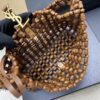 sy_no_591016F42234999BDDD0C1946BA842FF_8 YSL LE 5A7 Medium Hobo Bag – Brown Wood Beads & Gold