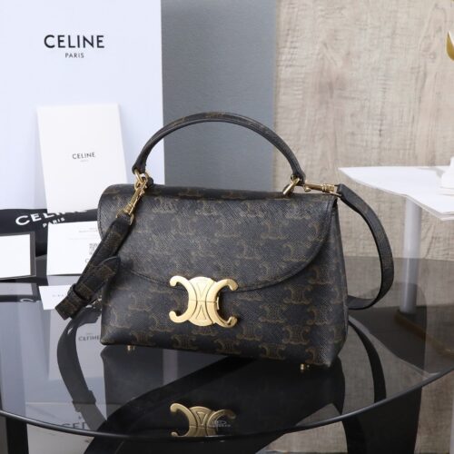 sy_no_592B7356A3A9E4B0C059642358D28BF3_0 Triomphe Shoulder Bag – Monogram Calfskin
