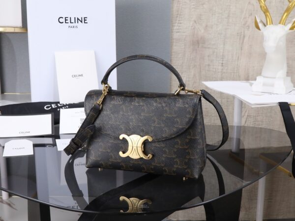 sy_no_592B7356A3A9E4B0C059642358D28BF3_0 Triomphe Shoulder Bag – Monogram Calfskin