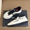 sy_no_597A5D0BCBB9614C83081E779361C931_2 Chanel Vintage Sneakers in Beige & Black Suede