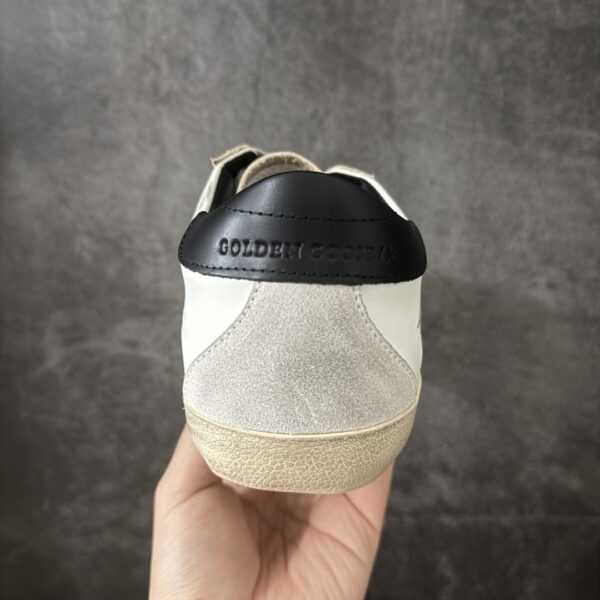 sy_no_59837ACE871707DF25BB843EB46D5564_3 White, Black & Grey Suede Star Retro Sneakers