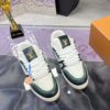 Louis Vuitton LV Trainer Maxi Forest Green & White Sneakers