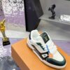 Louis Vuitton LV Trainer Maxi Forest Green & White Sneakers