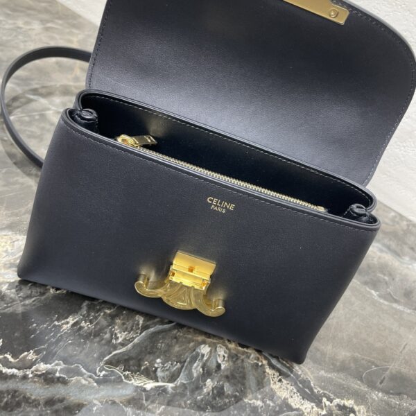 Black Teen Nino Smooth Leather Handbag