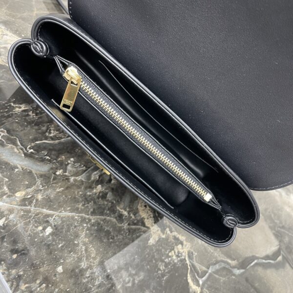 Black Teen Nino Smooth Leather Handbag