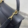 Black Teen Nino Smooth Leather Handbag