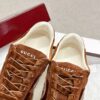 sy_no_5A96F1B76C963F3B25870DB3C7B21D98_6 Gucci B Sneaker in Brown Velvet & Suede
