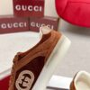 sy_no_5A96F1B76C963F3B25870DB3C7B21D98_7 Gucci B Sneaker in Brown Velvet & Suede