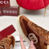 sy_no_5A96F1B76C963F3B25870DB3C7B21D98_8 Gucci B Sneaker in Brown Velvet & Suede