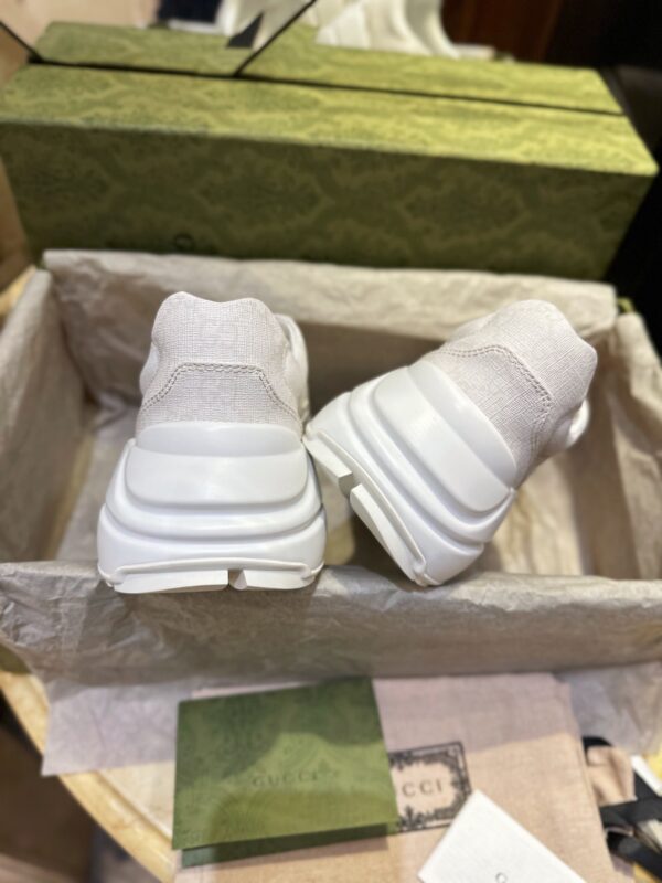 sy_no_5AD0BB3447C8B6C8F2C4B61FEFB1AF51_6 Off-White & Beige GG Canvas Chunky Sneakers