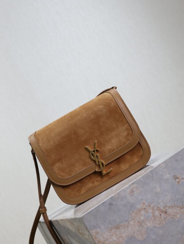 sy_no_5AE5807B51C8ECE283ED96D1A03670EB_1 YSL Solferino Shoulder Bag – Mustard Yellow Suede & Leather