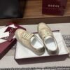 sy_no_5BD8B64E4AFA219AD1CE7660ED949419_2 Gucci Re-Web Sneaker in Beige GG Canvas with Tan/Pink Leather Trim & Grey Sole