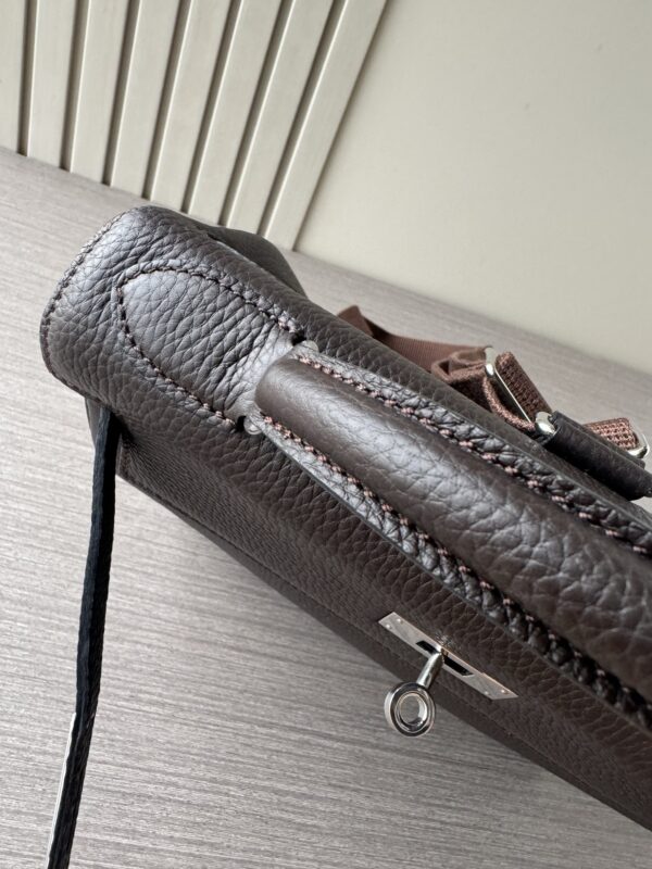 Kelly Ado 28 Backpack – Ebony Togo Leather