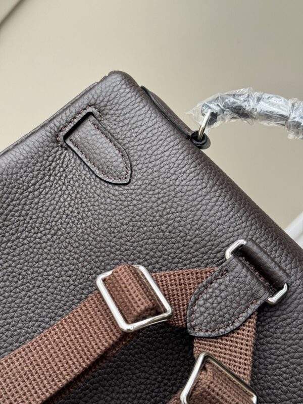 Kelly Ado 28 Backpack – Ebony Togo Leather