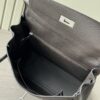 Kelly Ado 28 Backpack – Ebony Togo Leather