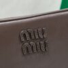 sy_no_5CAF149B80D52DEB1F11C2DA26AC0EFC_4 Chocolate Brown Smooth Leather Rectangular Underarm Camera Bag