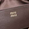 sy_no_5CAF149B80D52DEB1F11C2DA26AC0EFC_8 Chocolate Brown Smooth Leather Rectangular Underarm Camera Bag