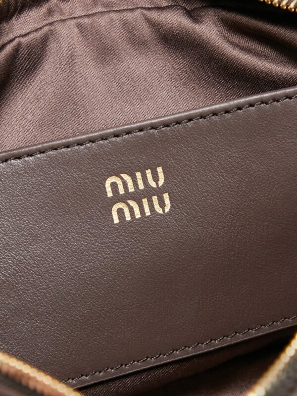 sy_no_5CAF149B80D52DEB1F11C2DA26AC0EFC_8 Chocolate Brown Smooth Leather Rectangular Underarm Camera Bag