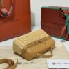 Loro Piana Extra Pocket L19 – Woven Leather Bag (Brown)