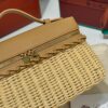 Loro Piana Extra Pocket L19 – Woven Leather Bag (Brown)
