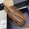 sy_no_5CDE0BD038AEA70C60A3E91DA1960808_2 YSL Brown Wood Bead Woven Bucket Bag