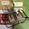 sy_no_5D318797D5ADDABF7B89E6C4FEE2C0AA_1 Gucci Jackie 1961 Small Tote Bag – Brown PVC