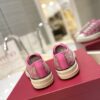 sy_no_5E9AB2253F46D33A1E33F549314A9693_8 Pink Toile Iconographe Low-Top Canvas Sneakers