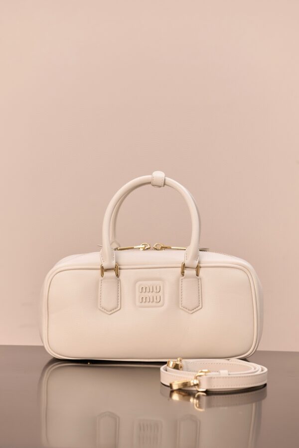 sy_no_5F0E5CBDAF5EDC96903743CDBCCD4D49_0 Miu Miu Women's Arcadie Mini Leather Handbag
