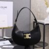 sy_no_5F1180CE349F87B7CF1A41E8C4C7165F_0 Ava Triomphe Leather Shoulder Bag – Black