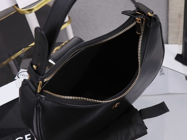 sy_no_5F1180CE349F87B7CF1A41E8C4C7165F_8 Ava Triomphe Leather Shoulder Bag – Black