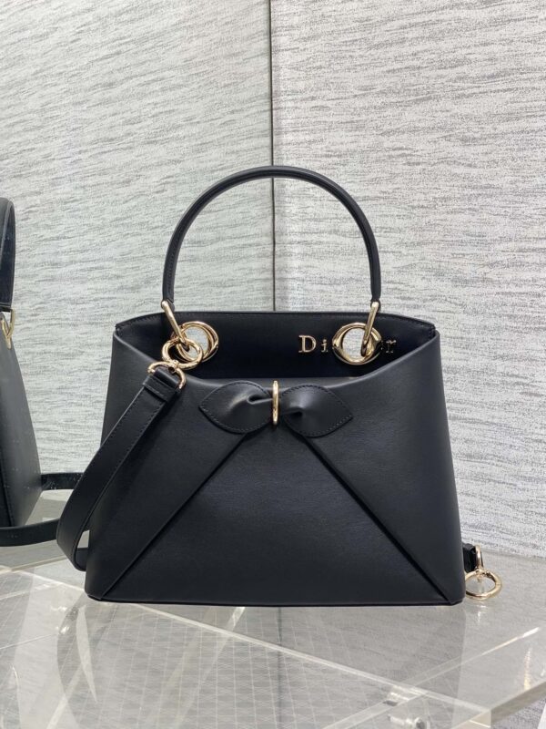 Dior Women's Spring/Summer 2026 New Single-Handle Bow Handbag/Shoulder Bag