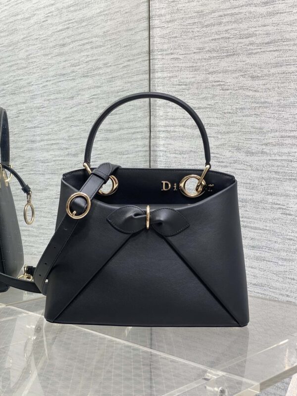 Dior Women's Spring/Summer 2026 New Single-Handle Bow Handbag/Shoulder Bag