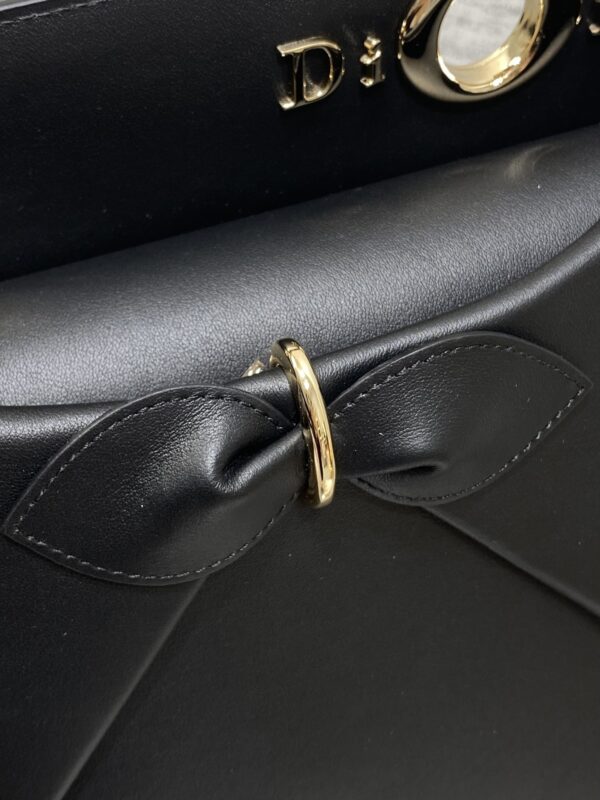 Dior Women's Spring/Summer 2026 New Single-Handle Bow Handbag/Shoulder Bag