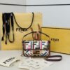 Fendi Baguette Handbag – Double-F Embroidered Canvas