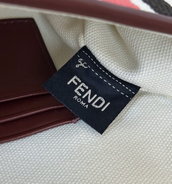 Fendi Baguette Handbag – Double-F Embroidered Canvas