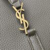 sy_no_602BC9EDCC7A1FCB8F114584DF6D1693_4 Bea Small Tote Bag – Sage Green Textured Suede & Gold